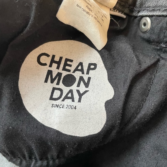 Cheap Monday Super High Waist Skinny Jeans - Picture 2 of 3